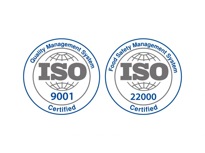 iso-9001 iso-22000 certified with gotec cleaning
